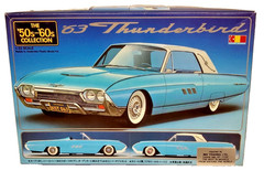 Gunze Sangyo 1963 Thunderbird Model 1:32 Blue Can Motorize G-162:600 1983 Japan
