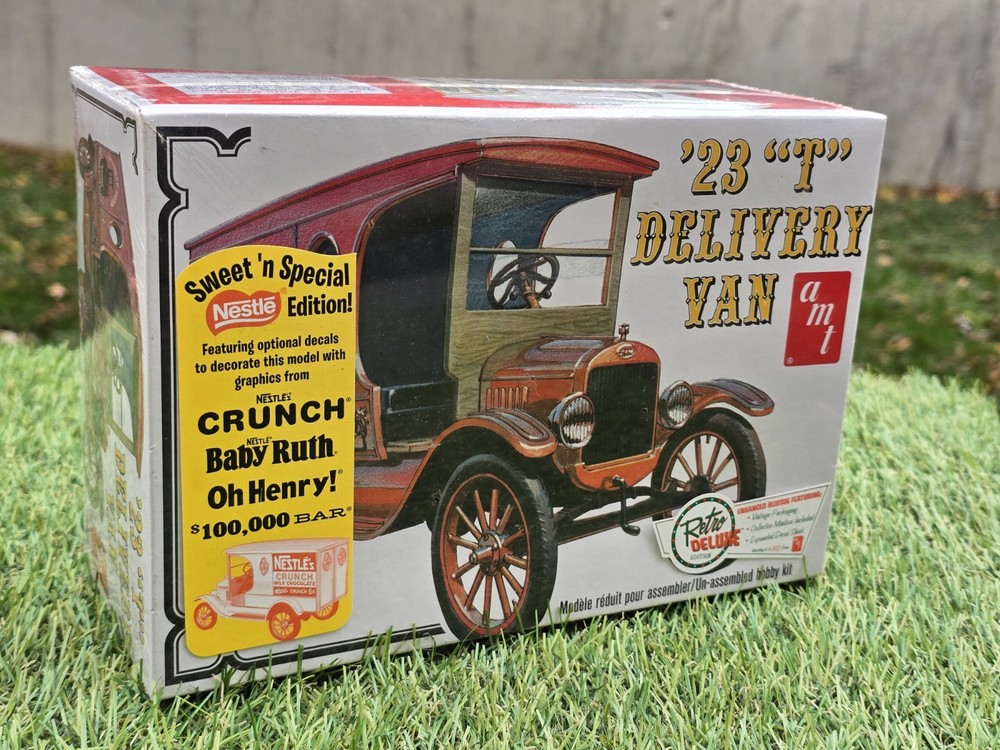 AMT ’23 T Delivery Van Sweet N Special Kit # AMT860/12 New Factory Sealed 1:25