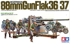 TAMIYA 35017 1:35 German 88mm Gun Flak36/37 Scale Model Kit