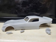 1/24 scale resin 3d printed Pontiac Trans Am funny car drag body model slot car