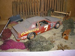 NICE Vintage 1/24 Custom RUSTY WEATHERED Stoker Ace Chicken Pit T-Bird Free Ship