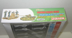 Dragon 1/72 20MM WWII German Tank Panther Ausf. G Early Production w / Crew 7363