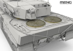 MENG TS-058 1/35 German Main Battle Tank Leopard 2A4(Ukraine) Assembly Model Kit