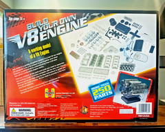Haynes Build Your Own V8 Engine Scale Model Kit New Open Box Sealed Bags, Manual