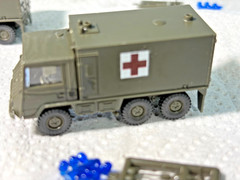 Roco mintanks Z-322 Pinzgauer 712 Ambulance Lima35 original 1/87