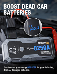 8250A Jump Starter Battery Jump Starter Battery Pack (For All Gas or 10.0+L Dies