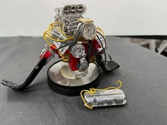 C12 Large Hemi Engine Plastic built model McM.