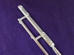 1969 Dodge Super Bee TAILLIGHTS PANEL from Monogram Revell 1:24 Model Kit 69