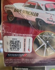 Moebius Models Dave Strickler ’65 Dodge Funny Car 1:25 Plastic Model Kit 2451