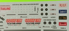Decal Sheet Emblems 1965 Plymouth Barracuda 1/25 AMT 1431 Craftsman Plus Series