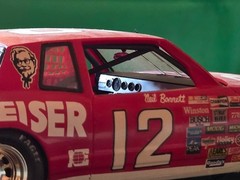 Neil Bonnett #12 Budweiser Monte Carlo 1/24 Hand Built NASCAR Model Stock Car