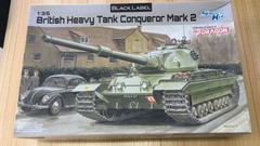 DRAGON 1/35 3555 British Heavy Tank Conqueror – “Black Label Series”