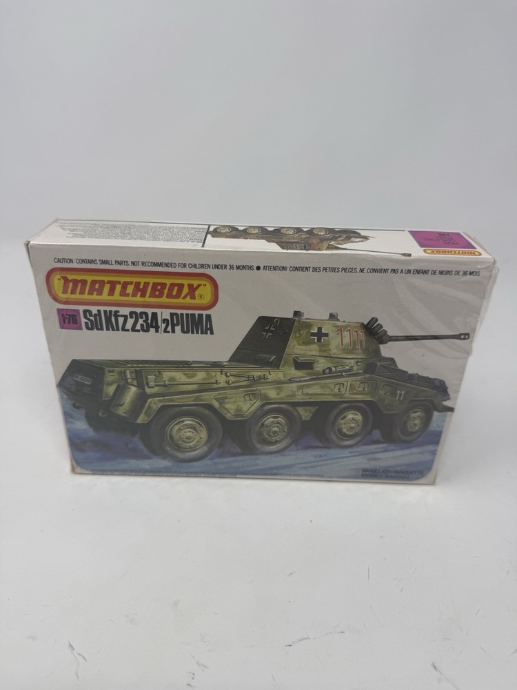 Matchbox Sd Kfz 234/2 PUMA #40076 SEALED