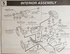 🔥04-06 CHEVY SSR TRUCK DOOR PANELS – REVELL 7691 – MODEL CAR KIT PARTS LOT🔥