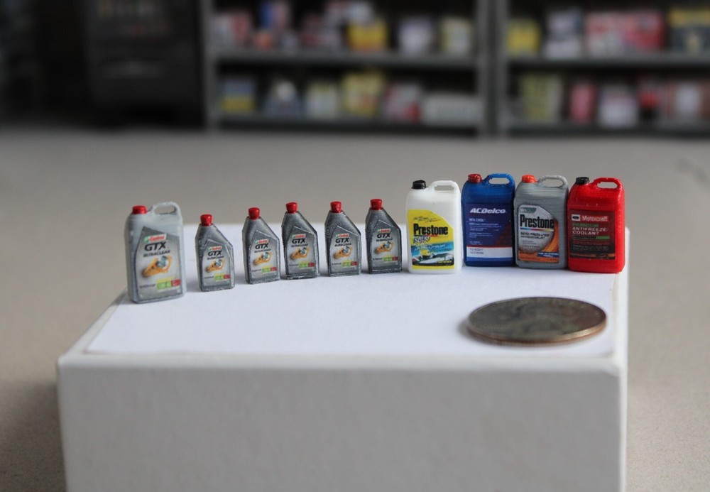 1/18 or 1/24  Scale GTX GOLD  Oil products 10 items / you Select Scale
