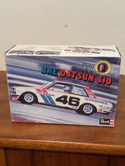 Pete Brock’s Bre Datsun 510 Drag Race Car 90’s Model Kit -Revell 1/25 Scale