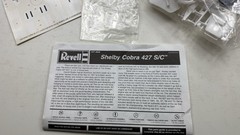 2004 Revell Shelby Cobra 427 S/C 1:24 Unassembled Plastic Model Kit 85-2828