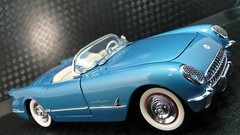 Corvette Chevrolet12Race Car 55Chevy57Classic1 24Hot Rod18Built Metal Model