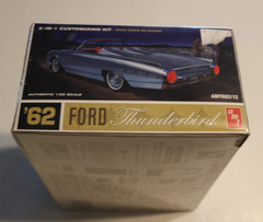 AMT 62 Ford Thunderbird Stock or Custom 2 in 1 Kit # 682 Factory Sealed Model