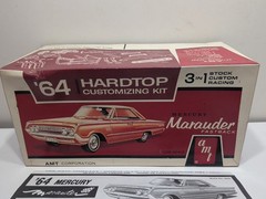 ✨VINTAGE✨AMT – 1/25th Scale ’64 Mercury Marauder Kit Box Instructions Parts Only