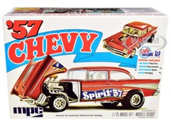 SKILL 2 MODEL KIT 1957 CHEVROLET GASSER FLIP NOSE “SPIRIT OF 57” 1/25 MPC MPC904