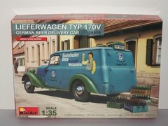 MiniArt 1/35 Scale Lieferwagen Typ 170V German Beer Delivery Car