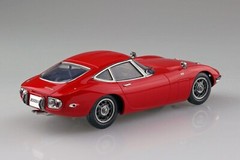 NEW kit Aoshima 1/32 Snap Kit Toyota 2000GT Color-coded Solar Red from JP 13708