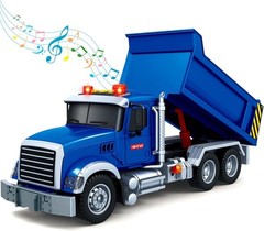SpringFlower Large Dump Truck Toy for 3 4 5 6 7 Years Old Boy, Toy…
