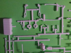 AMT 77 1977 Ford Van Surfer Econoline E150 1/25 frame chassis axle rear end