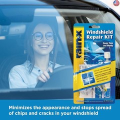 Rain-X 600001 Windshield Repair Kit – Quick and Easy Durable Resin Based