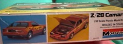 VINTAGE MONOGRAM Z28 Camaro #2004 1/32 MODEL KIT Unbuilt Sealed Inside