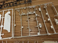 Unassembled Model Car Kit Parts Lot