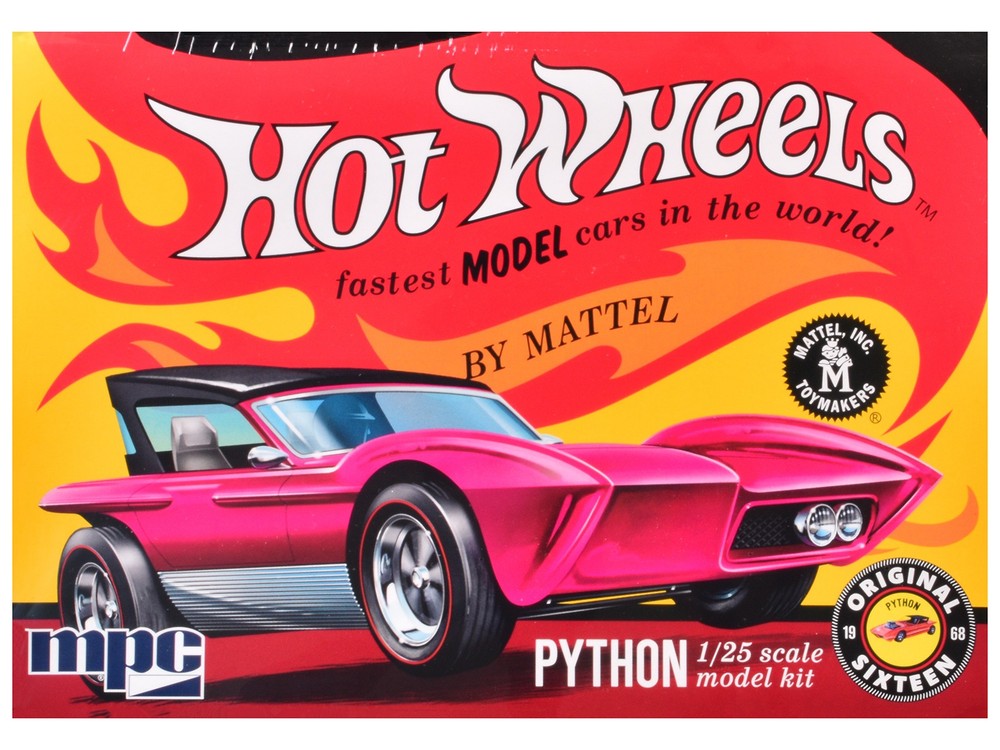 MPC MPC1034 1/25 Skill 2 Model Kit Python Car “Hot Wheels”