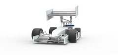 1:25 Scale Front Engine Sprint Car Resin Model Kit