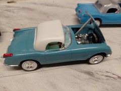 Model Junkyard/parts Plastic ,Nice Custom Car Lot Of 7 Chevy Corvette Cars