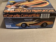 MPC ’75 Corvette Convertible Model – 1/25 Scale Kit# 6360 – Open!!