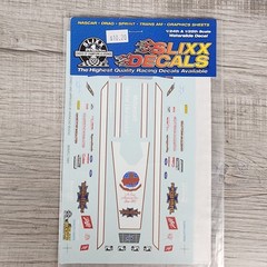 Slixx 1884 Schlitz/Blue Max 84 Mustang F/C Raymond Beadle 1/25 Waterslide Decal