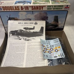 Douglas A-1H ‘Sandy’ ESCI 1/48 ScaleAircraft Kit #SC4040. NIOB, Free Shipping!!