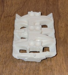 1/8th pontiac tri-power carburetor intake big deuce Revell monogram 1/8
