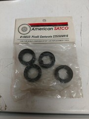 American Satco 1/24th scale Pirelli Centurato 225/50VR16 rubber model car tires