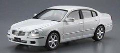 Aoshima 1/24 The Model Car No.125 Nissan F50 Cima / President 2003 Plastic Model