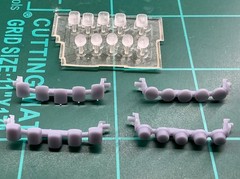 1/25 resin 3d printed LED light bar pack #1 by Nahuel Customs