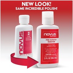 Novus-Pk2-2 Plastic Clean Shine 1 Fine Scratch Remover 2 And Polish Mates Pack