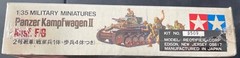 Tamiya Panzer Kampfwagen II Ausf. F/G 3509 1/35 FS NEW Model Kit