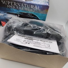 AMT 1967 Chevy Impala Supernatural Model Car Kit Black New Opened Box Package