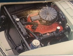 265 CHEVY SMALL BLOCK ENGINE PARTS – 56 NOMAD – REVELL 2489 – MODEL CAR KIT LOT