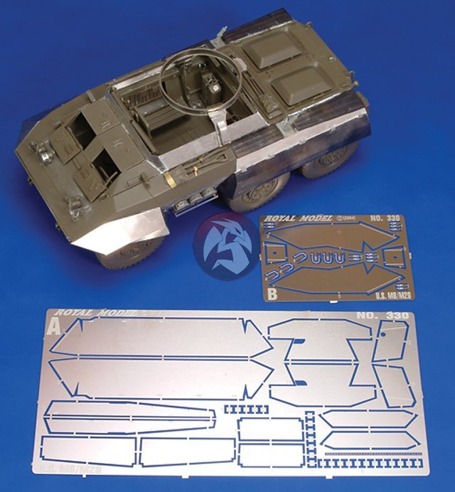 Royal Model 1/35 Fenders for US M8 & M20 Armored Car Update No.2 (Tamiya) 330