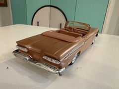1959 Edsel Corsair Convertible Original Copper Dealer Promo Model Car