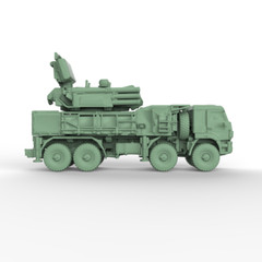 SSMODEL 1/200 1/220 Soviet Pantsir-S1 Air Defence Armoured Vehicle