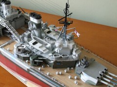 Prince of wales battle cruiser Ship paper Model Do It Yourself DIY 1:200